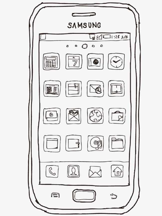 Как нарисовать телефон для начинающих: подробное описание как сделать рисунок телефона