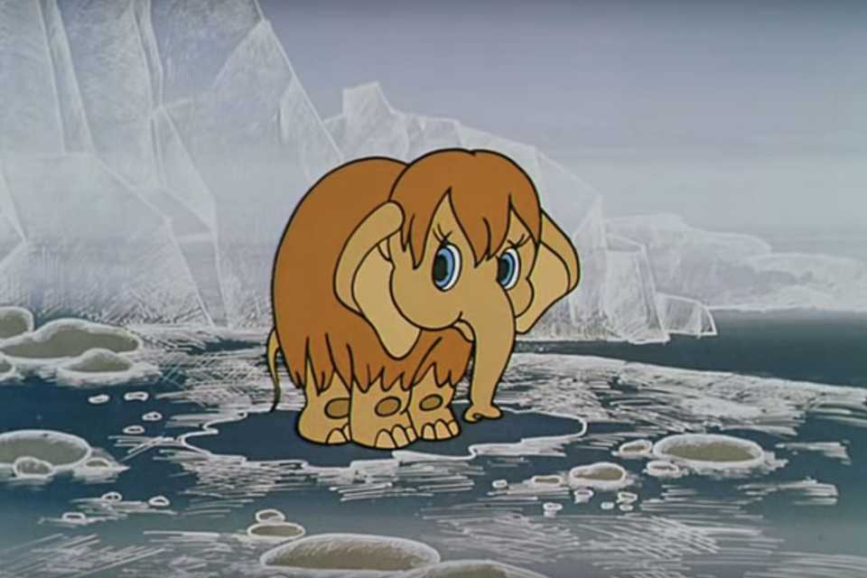 Два советских мультфильма про мамонтёнка, вдохновлённые реальной находкой - дом под горой