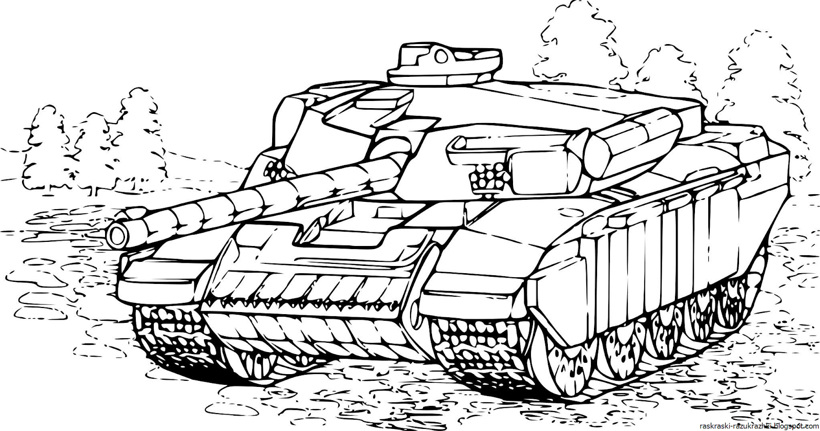 Раскраски Танки Раскраски различных моделей танков и военных действий и их участием Для мальчиков 5-10 лет и старше