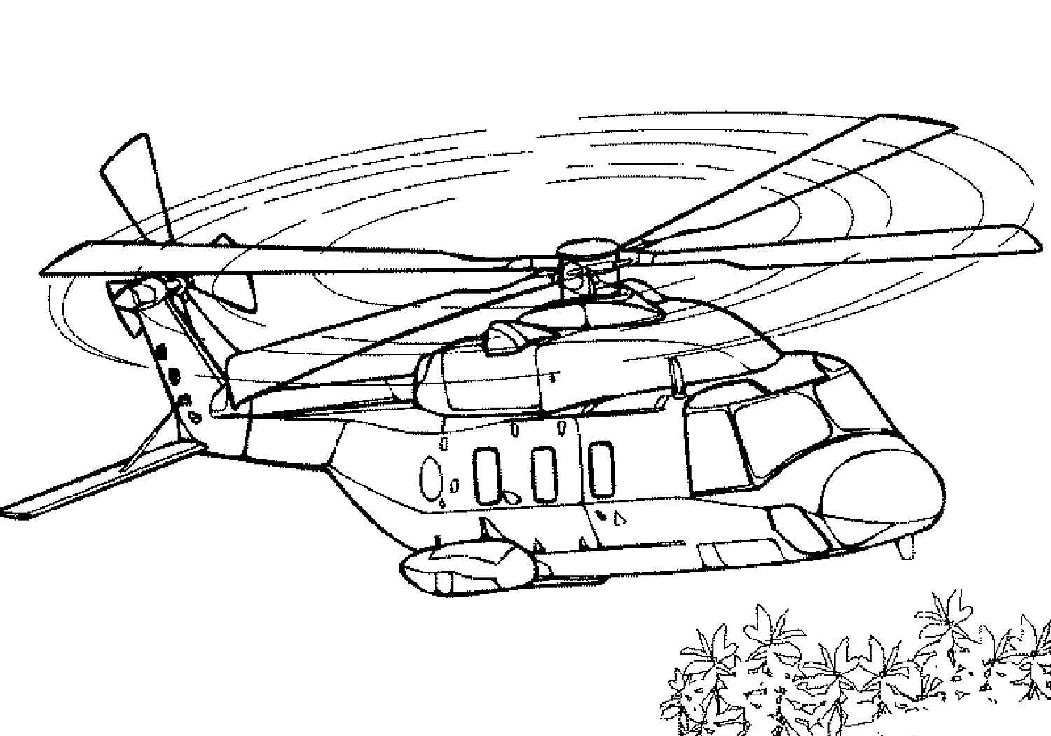 Как нарисовать вертолёт карандашом поэтапно разными способами