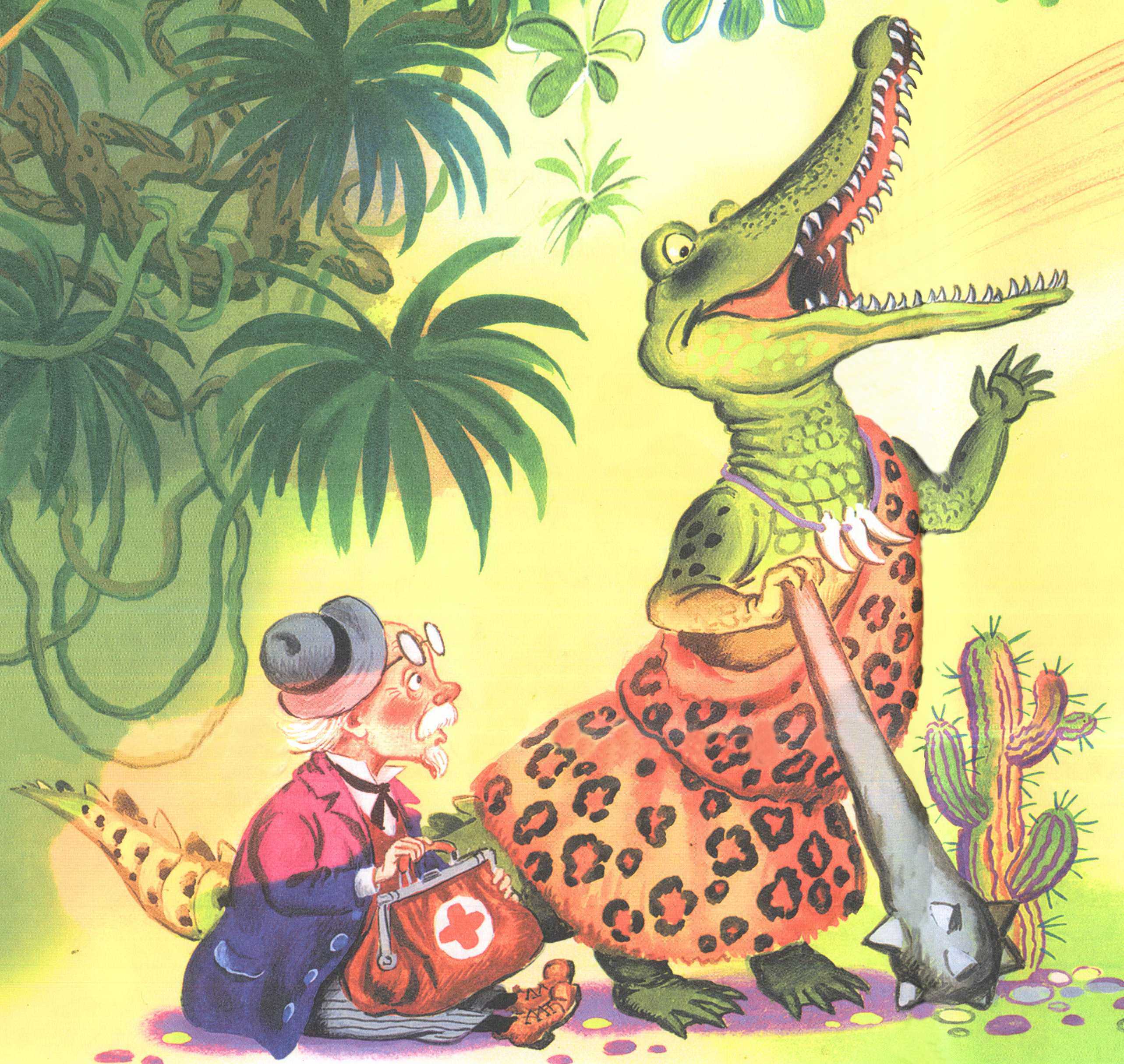 Сказка крокодил