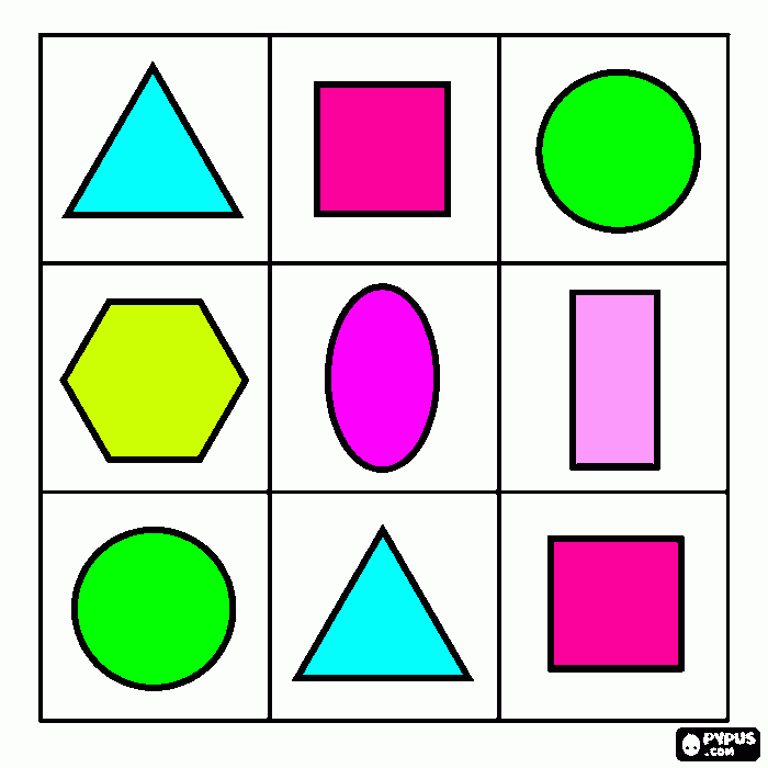 Игры с геометрическими фигурами для детей 4-6 лет