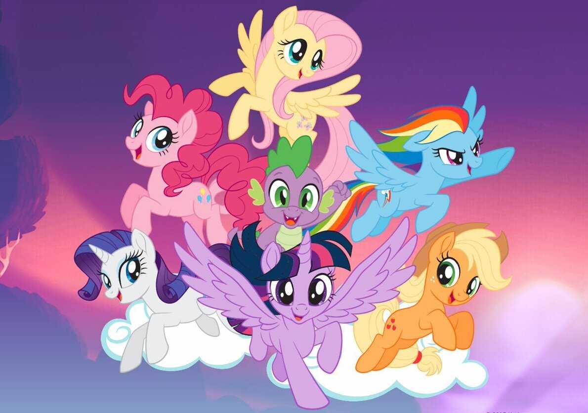 Раскраски Май Литл Пони My Little Pony Раскраски из мультфильма Моя маленькая пони Разноцветные яркие лошадки - мечта каждой принцессы