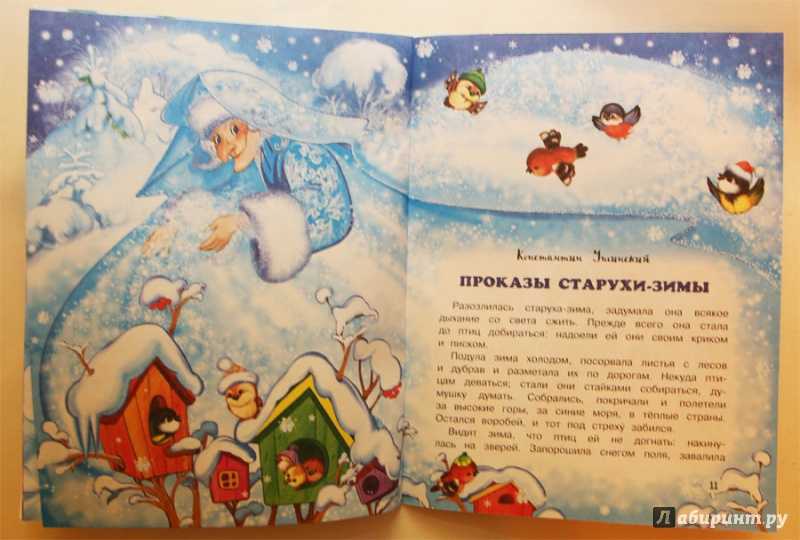 Проказы старухи-зимы сказка ушинского читайте рассказы для детей онлайн