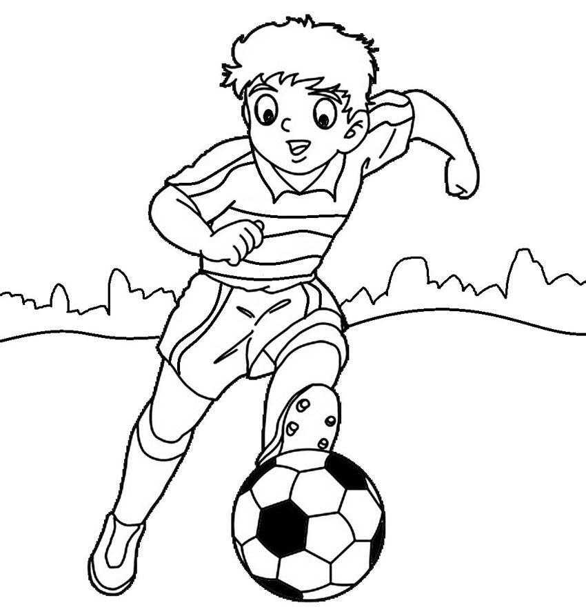 Мяч – раскраска для детей бесплатно распечатать и игра-онлайн