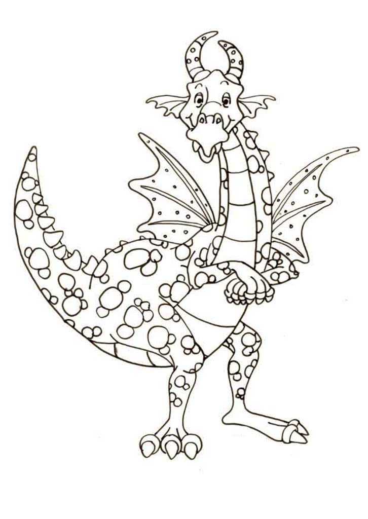 Раскраски драконов для детей - забавные сказочные драконы. раскраски для детей драконы распечатать бесплатно