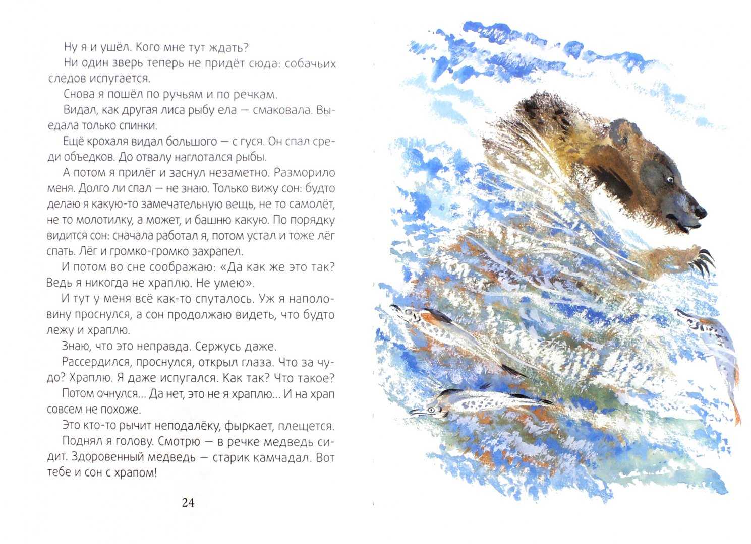 Прочитайте онлайн охотничьи рассказы | медведь-рыбак рисунки автора