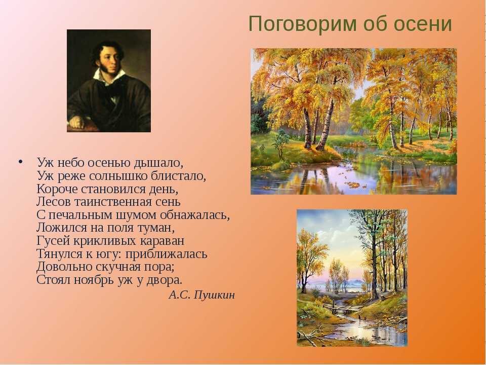 Анализ стихотворения а. с. пушкина «унылая пора, очей очарованье»