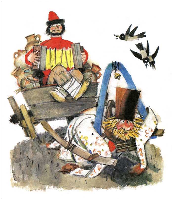 Горшеня - русская народная сказка  на сайте Мишкины книжки Сказки для детей 7-8-9 лет Бытовые сказки