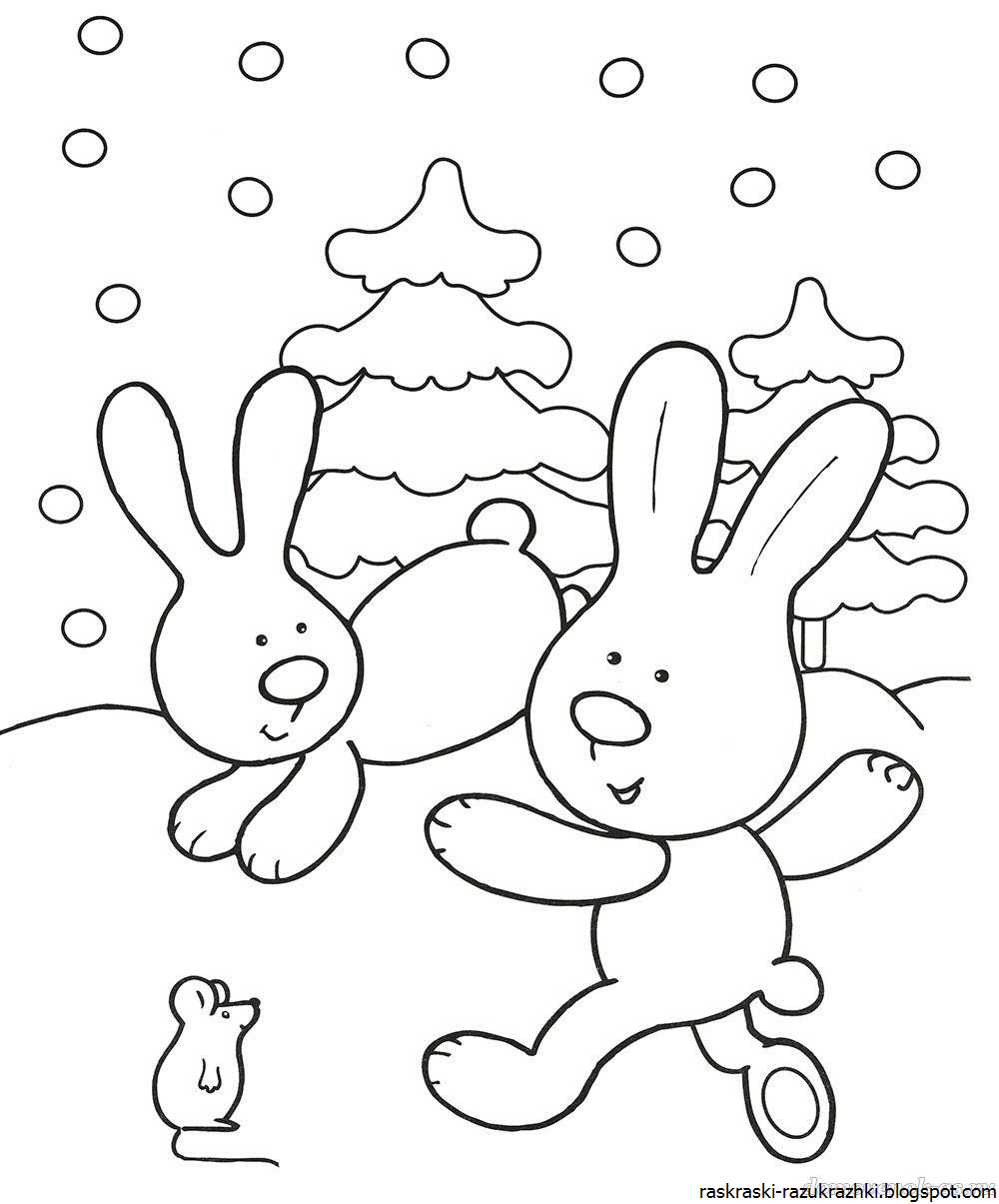 Смотри! раскраски на новый год 2019 свиньи для детей бесплатно рисунки