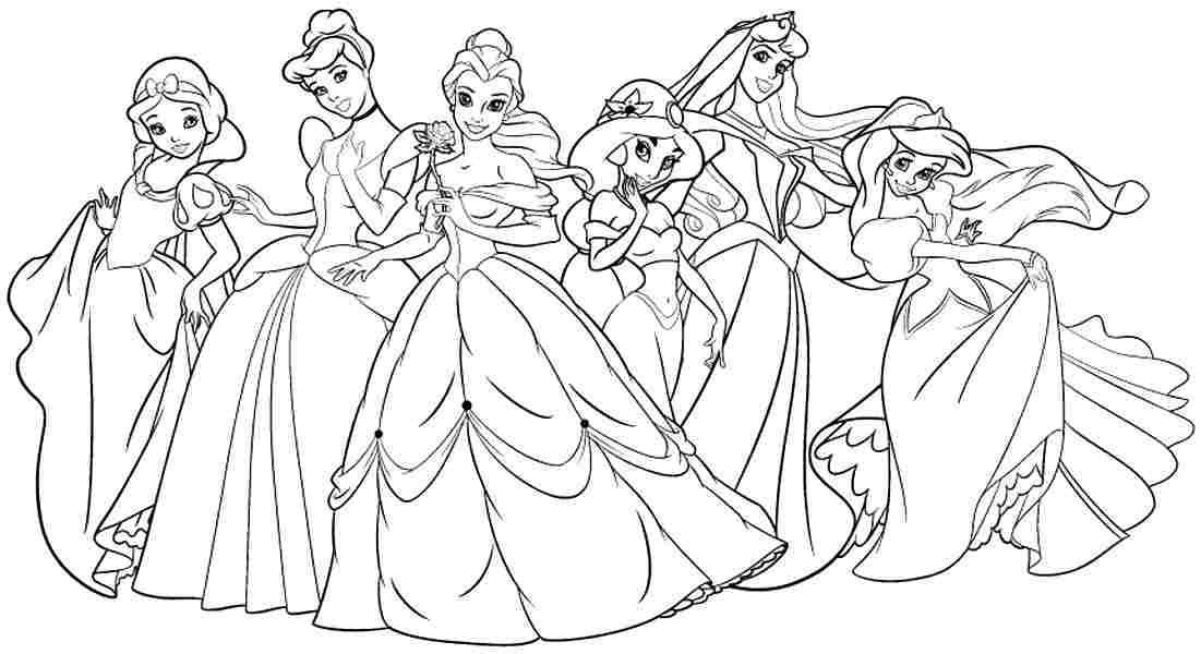 Раскраски Жасмин Раскраски принцессы Жасмин из мультфильма Алладин и волшебная лампа Раскраски с принцессами Дисней для девочек 3-10 лет