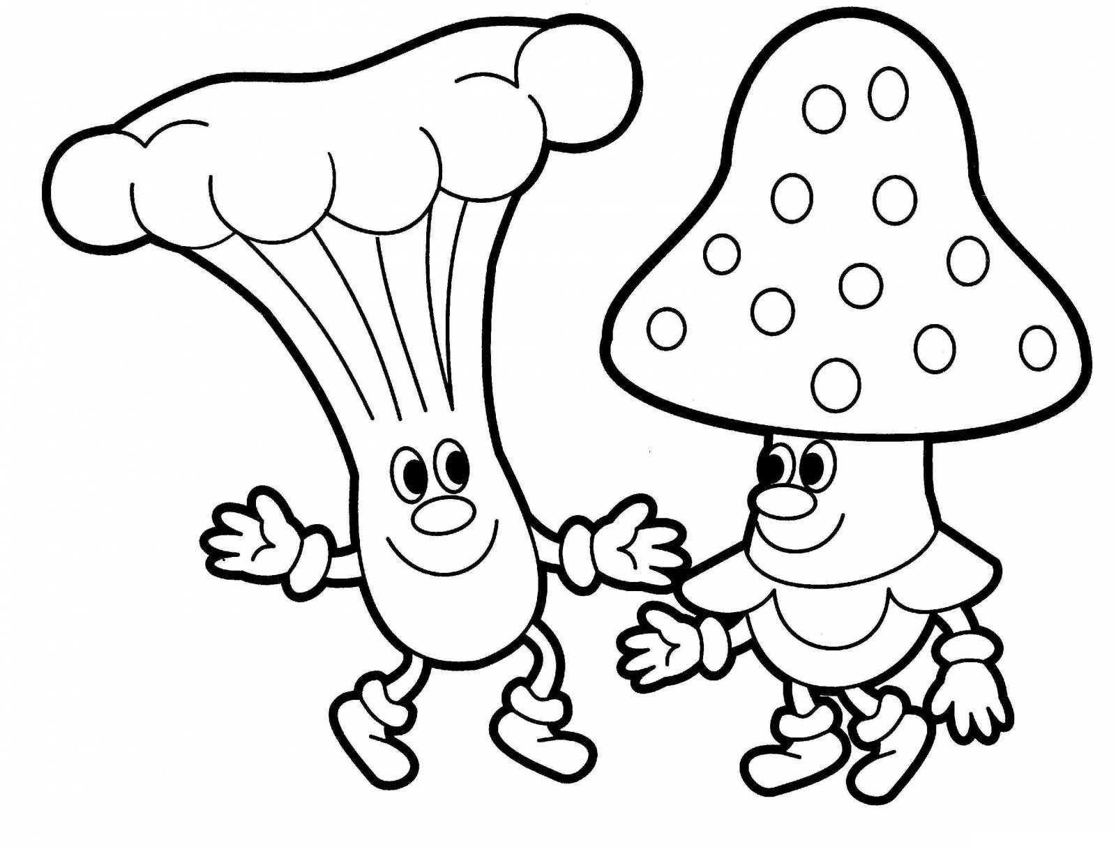 Как нарисовать гриб поэтапно карандашом — интересные мастер-классы для начинающих