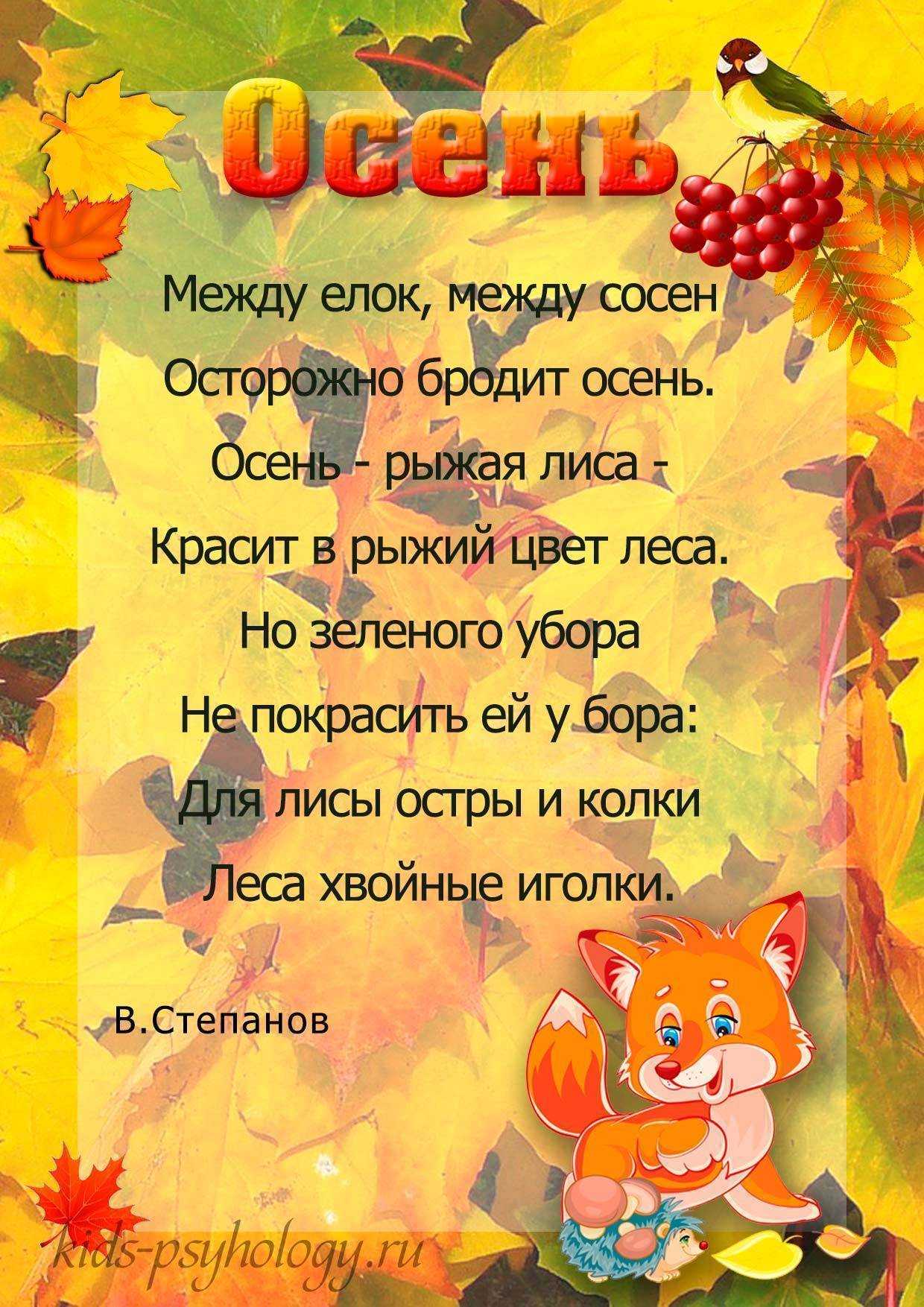 Красивые стихи про осень | rl разные люди