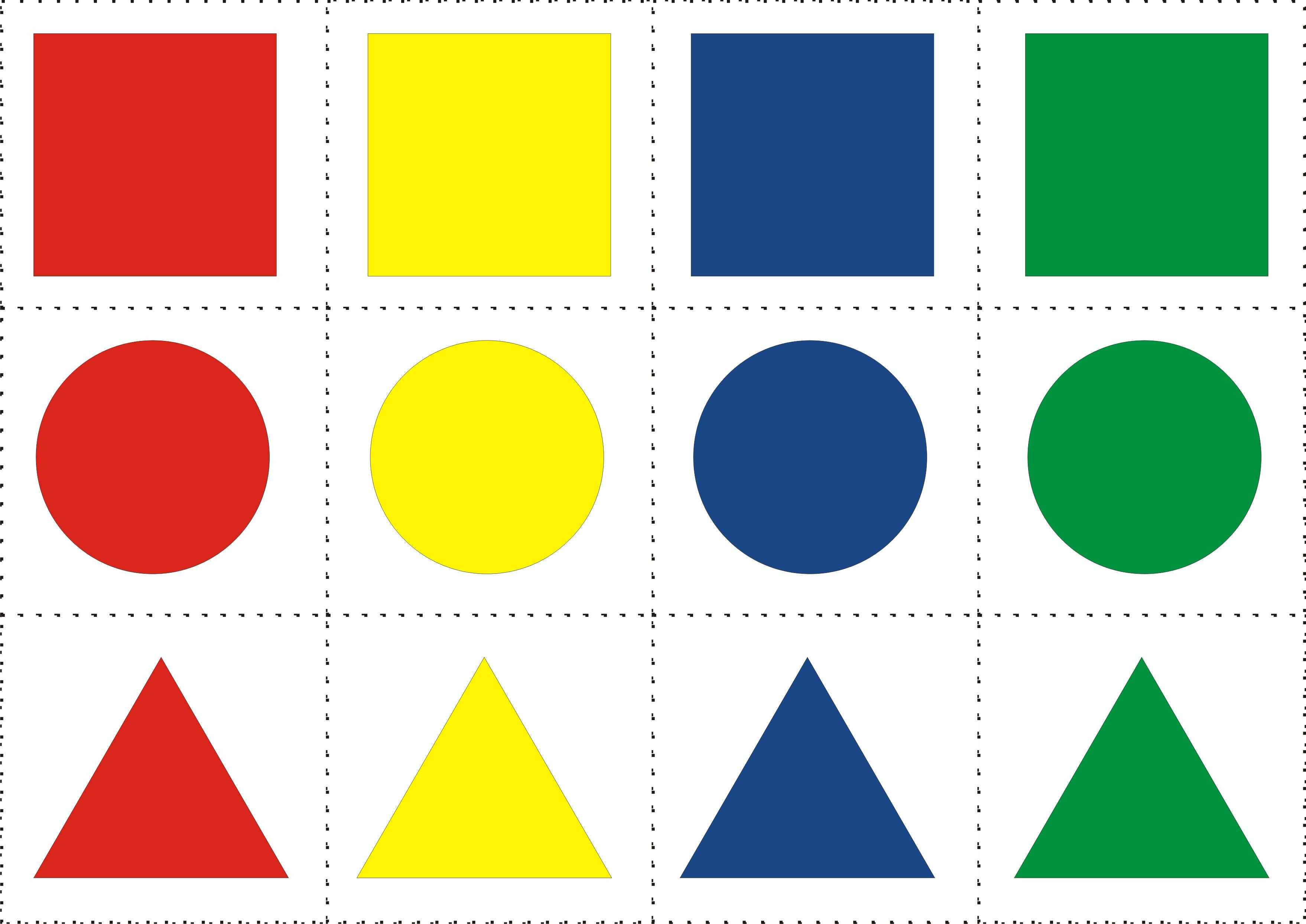 Аппликации из геометрических фигур для детей с шаблонами